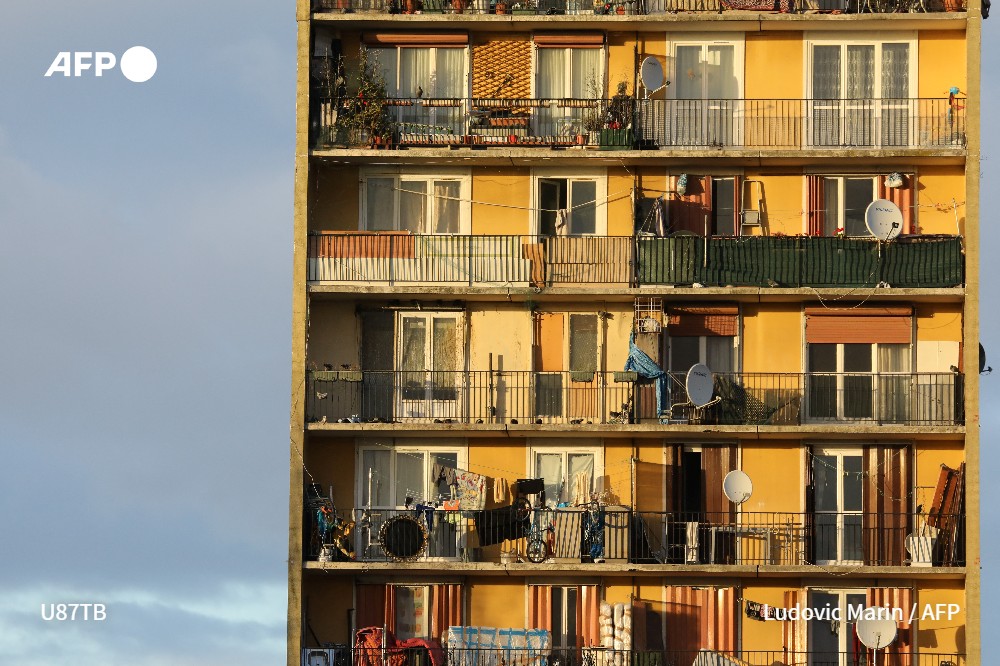 Logements au Chêne Pointu, à Clichy-sous-Bois, le 13 novembre 2017 Ludovic Marin - AFP