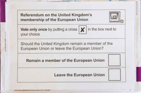 Postal ballot for the British referendum (2016) - Odd Andersen - AFP
