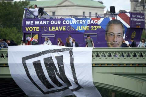 Campagne avant le référendum sur le Brexit - Niklas Halle'N - AFP