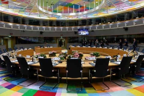Ahead of a European Council meeting (2017) - John Thys - AFP