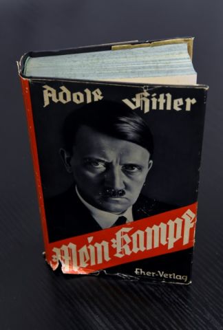Adolf Hitler's Mein Kampf (My Struggle) - Tobias Schwarz - AFP
