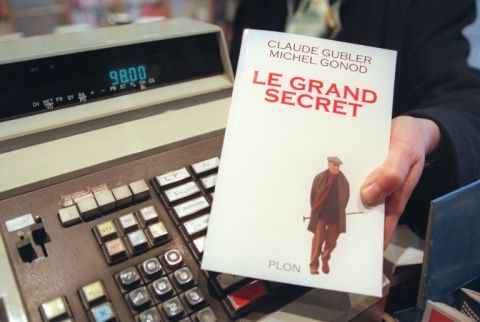 Le livre « Le grand secret » - J. Demarthon - AFP