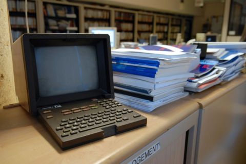 Un minitel en 2009 - Maud Vandepoele - AFP