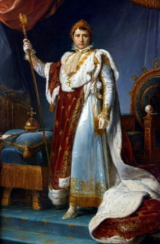 Napoléon Ier, empereur des Français, tableau de François Gérard - Thomas Coex - AFP