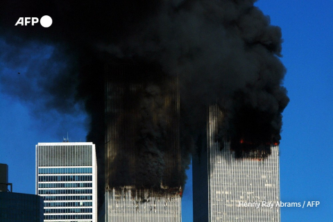 The World Trade Center on 9/11 - Henny Ray Abrams - AFP