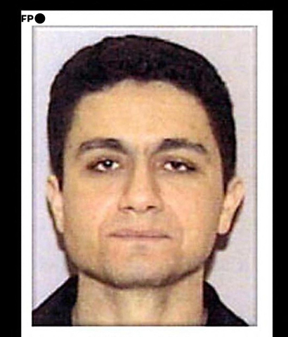 Mohamed Atta, chef du commando du 11-Septembre (photo non datée) - US Department of Justice/AFP