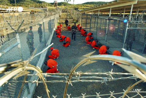 Al-Qaeda and Taliban prisoners at Guantanamo Bay - Shane T. McCoy - AFP