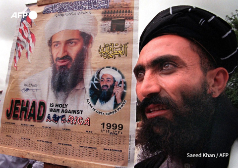 A supporter of Osama bin Laden in Islamabad (1999) - Saeed Khan - AFP