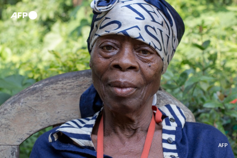 Ekité, 11 décembre 2019 , Odile Mbouma, une rescapée - AFP