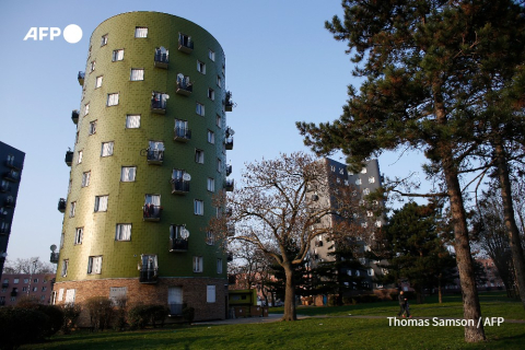 Des immeubles de la cité de l'Abreuvoir, à Bobigny, le 17 mars 2015 Thomas Samson - AFP