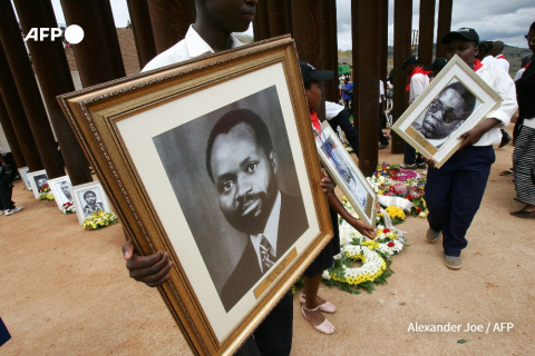 Remembering Samora Machel, killed in 1986 - Alexander Joe - AFP