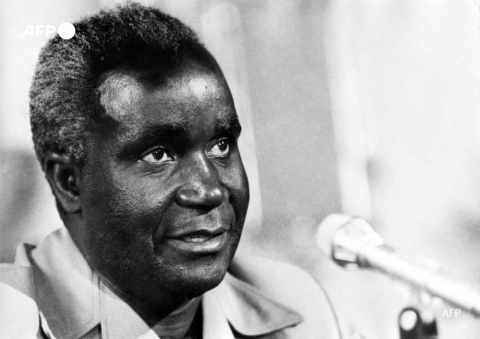 Zambian President Kenneth Kaunda in 1975 - AFP