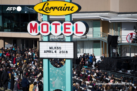 Le Lorraine Motel (Memphis) - AFP