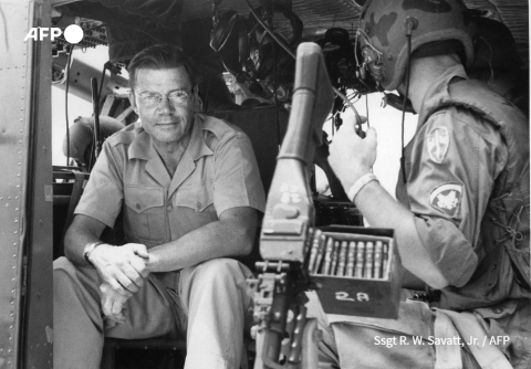 Robert McNamara on July 18, 1965 - Ssgt R. W. Savatt, Jr. - AFP