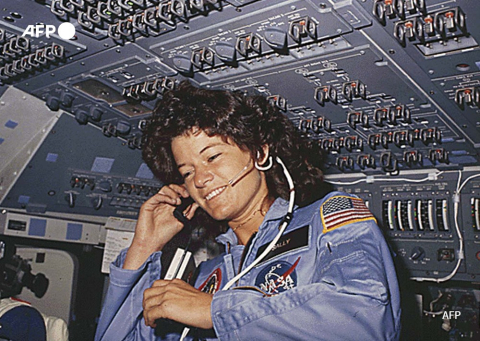 L'Américaine Sally Ride NASA - AFP