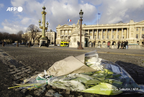 Place de la Concorde (ancienne place de la Révolution), lieu d'exécution de Marie-Antoinette - Stephane de Sakutin - AFP