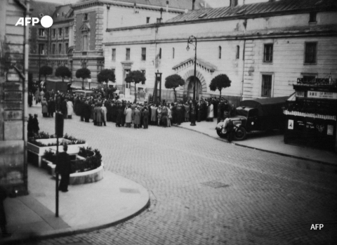 Exécution d'Eugen Weidmann, le 17 juin 1939 à Versailles - AFP