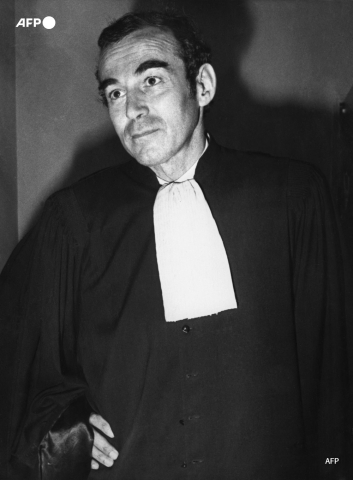 L'avocat Robert Badinter en 1977 - AFP