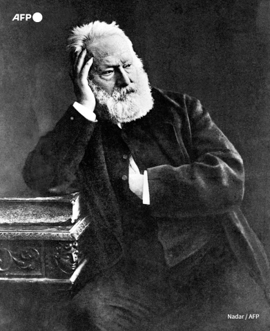 Victor Hugo (1802-1885), poète, écrivain et homme politique français - AFP