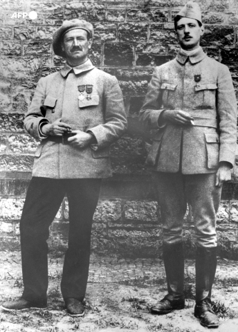 De Gaulle, jeune capitaine - AFP