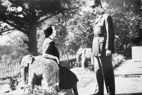 Le couple de Gaulle en 1943 à Londres - AFP