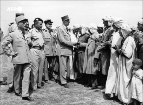 De Gaulle en Algérie en 1959. - AFP