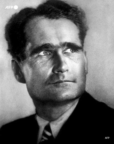 Portrait de Rudolf Hess en avril 1935 - AFP