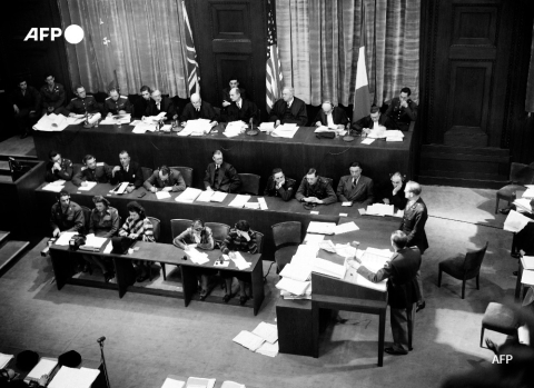 Les juges du Tribunal de Nuremberg - AFP