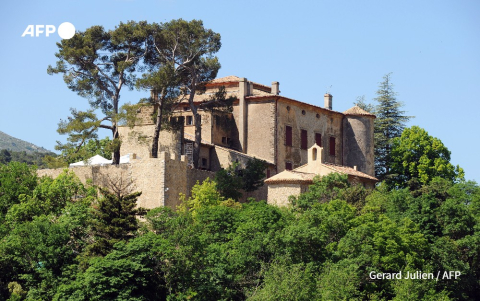 Vue du château de Vauvenargues prise le 19 mai 2009 Gerard Julien - AFP