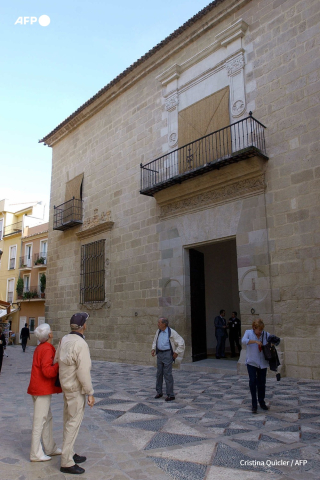 Façade du musée Picasso de Malaga, photographié en 2003, lors de son inauguration - AFP