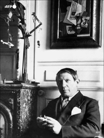 Photo des années 30 de Picasso, prise à Paris - AFP