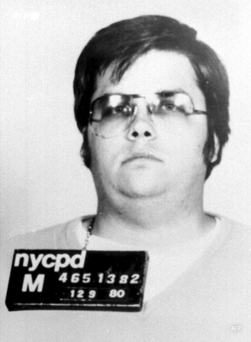 Photo de Mark Chapman, prise par la police de New York le 9 décembre 1980 - AFP