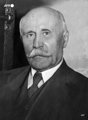Photo non datée du maréchal Pétain - AFP