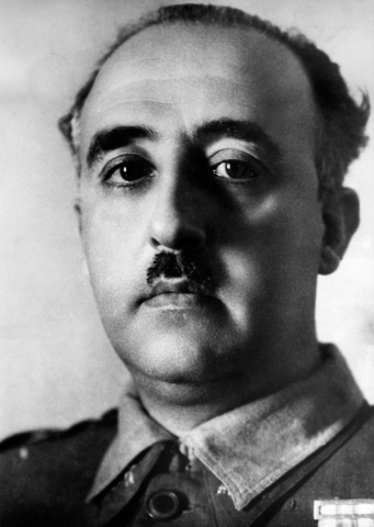 Le général Francisco Franco. Photo datant probablement de 1936. - AFP