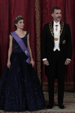 Le couple royal espagnol le 7 juillet 2015 - AFP