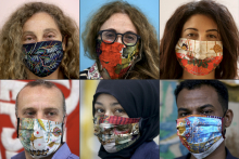 People wearing mask