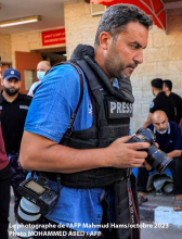 Mahmud Hams photojournaliste AFP à Gaza en guerre
